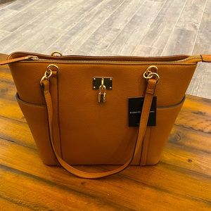 nanette lepore purse, color tan, new w/tags.